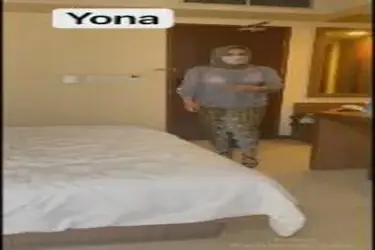 Ukhti Tante Kebaya Ungu Cantik Pasrah Kasur Hotel